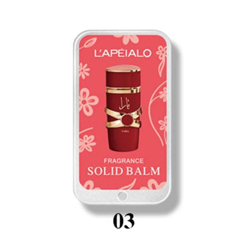 Arab Brand Perfume Unisex Long-lasting Floral Fragrance Woody Tone Portable Natural Fresh Solid Perfume Charming Date Perfume