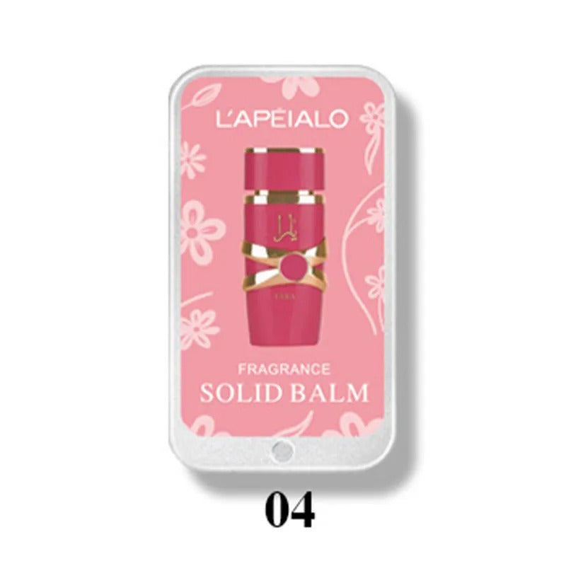 Arab Brand Perfume Unisex Long-lasting Floral Fragrance Woody Tone Portable Natural Fresh Solid Perfume Charming Date Perfume