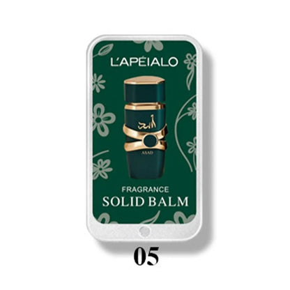 Arab Brand Perfume Unisex Long-lasting Floral Fragrance Woody Tone Portable Natural Fresh Solid Perfume Charming Date Perfume