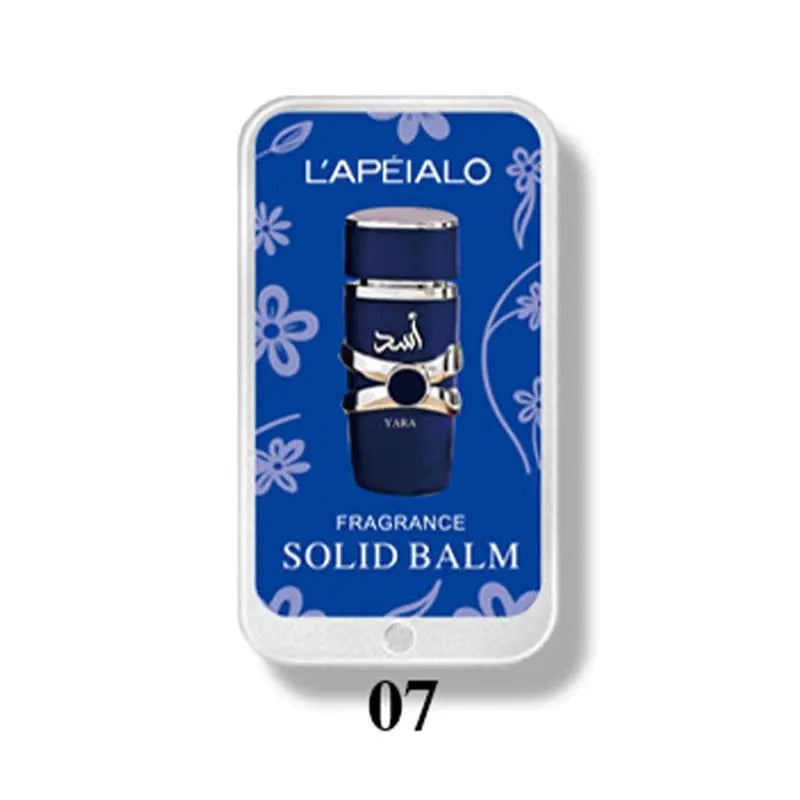 Arab Brand Perfume Unisex Long-lasting Floral Fragrance Woody Tone Portable Natural Fresh Solid Perfume Charming Date Perfume