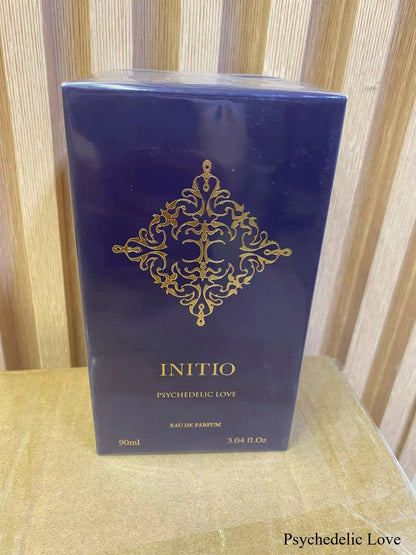 90ML Niche Unisex Initio Perfume – Long-Lasting Oriental Woody Scent with Oud Vanilla Musk & Rose for Elegant Daily Fragrance