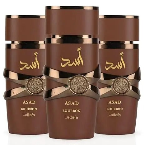 100ml Original Asad Bourbon Men's Perfume Long-lasting Fragrance High Quality Arabian Perfume for Unisex Eau De Parfum Spray