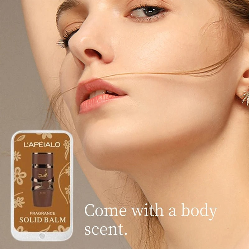 Arab Brand Perfume Unisex Long-lasting Floral Fragrance Woody Tone Portable Natural Fresh Solid Perfume Charming Date Perfume