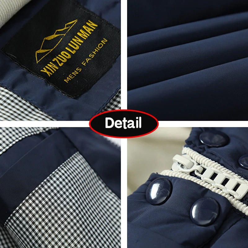 New Men Spring Sleeveless Warm Detachable Hooded Vest Jackets Men Autumn Solid Color Outdoors Windproof Casual Fashion Vest Male