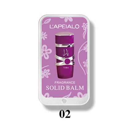 Arab Brand Perfume Unisex Long-lasting Floral Fragrance Woody Tone Portable Natural Fresh Solid Perfume Charming Date Perfume